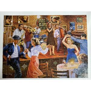 Bits & Pieces Jazz and Blues Nightclub 300 Piece Puzzle